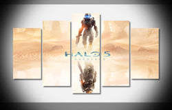 6940 halo 5 guardians poster Framed Gallery wrap art print home wall decor  wall picture Already to hang digital print | Octo Treasures