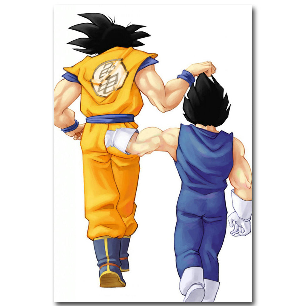 Dragon Ball Z Art Silk Fabric Poster Print 13x20 24x36inch Japanese Anime Goku Picture for Living Room Wall Decor Gift 029 | Octo Treasures