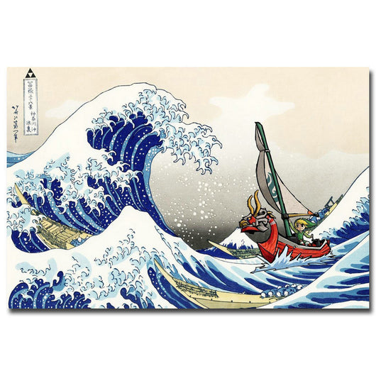 The Legend of Zelda Phantom Hourglass Art Silk Fabric Poster 13x20 24x36inch Hot Game Pictures for Living Room Wall Decor 027 | Octo Treasures