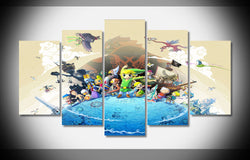 6642 LEGEND OF ZELDA Poster Framed Gallery wrap art print home wall decor  wall picture Already to hang digital print wholesale | Octo Treasures