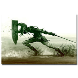 The Legend of Zelda Four Swords Art Silk Fabric Poster 13x20 24x36inch Hot Game Pictures for Living Room Wall Decor 028 | Octo Treasures