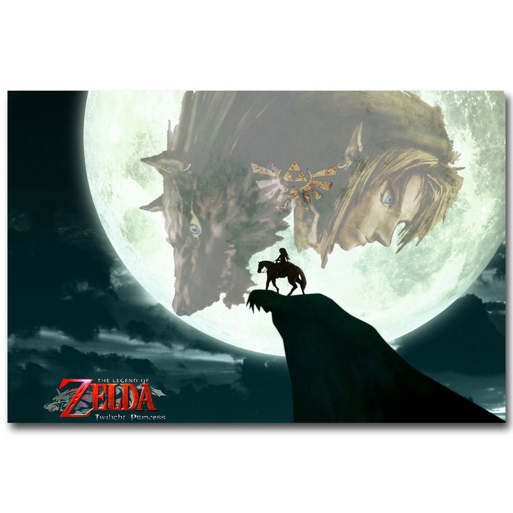 The Legend of Zelda Majoras Mask Art Silk Fabric Poster 13x20 24x36inch Hot Game Pictures for Living Room Wall Decor 033 | Octo Treasures