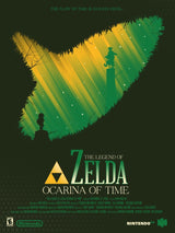 Ocarina of Time Sery the Legend of Zelda Video Game Poster Retro Decorative DIY Wall Stickers Art Home Bar Posters Decor Gift | Octo Treasures