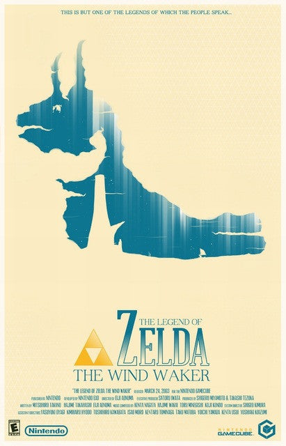 Ocarina of Time Sery the Legend of Zelda Video Game Poster Retro Decorative DIY Wall Stickers Art Home Bar Posters Decor Gift | Octo Treasures