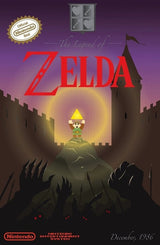 Ocarina of Time Sery the Legend of Zelda Video Game Poster Retro Decorative DIY Wall Stickers Art Home Bar Posters Decor Gift | Octo Treasures