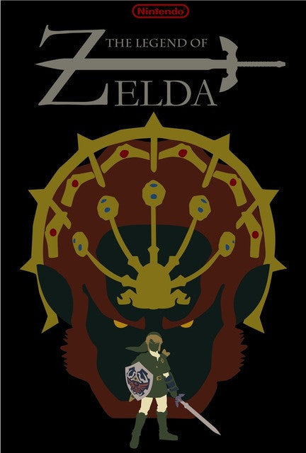Ocarina of Time Sery the Legend of Zelda Video Game Poster Retro Decorative DIY Wall Stickers Art Home Bar Posters Decor Gift | Octo Treasures