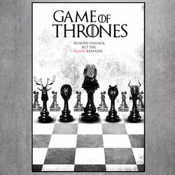 Game Of Thrones Vintage Retro Posters and Prints Home Decoration 4 Size Large  Canvas Painting Modern Wall Art Picture | Octo Treasures