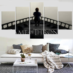 5 panel canvas painting modern home decor game of thrones canvas print wall pictures for living room movie art unframed | Octo Treasures