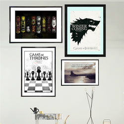 Game Of Thrones Vintage Canvas Art Print Painting Poster Wall Pictures For Room Home Decoration Wall Decor No Frame | Octo Treasures