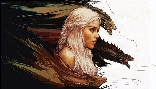 Free shipping,Minimalism Game of thrones,Nicolas Siner,Art ,HOME WALL Decor Prints Realistic Oil Painting Printed On CANVAS 2565 | Octo Treasures