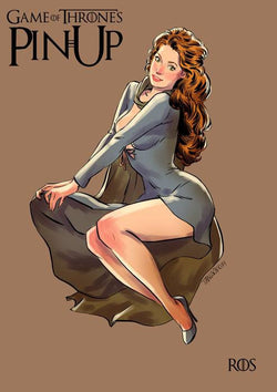 ROS Collection Pin-up Sexy Beauty Game of Thrones Poster Retro Vintage Poster Decorative DIY Wall Art Home Bar Posters Decor | Octo Treasures