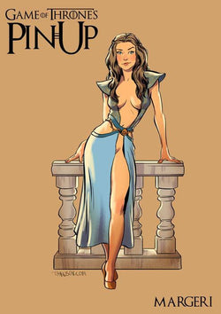 Margeri Pin-up Sexy Beauty Game of Thrones Poster Retro Vintage Poster Decorative DIY Wall Art Home Bar Posters Decor | Octo Treasures