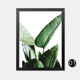 Animal Botanic Decoration Unframed Canvas Wall Painting | Octo Treasures