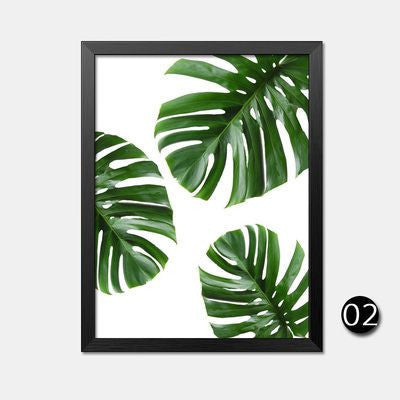 Animal Botanic Decoration Unframed Canvas Wall Painting | Octo Treasures