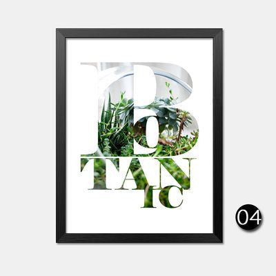 Animal Botanic Decoration Unframed Canvas Wall Painting | Octo Treasures