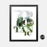 Animal Botanic Decoration Unframed Canvas Wall Painting | Octo Treasures