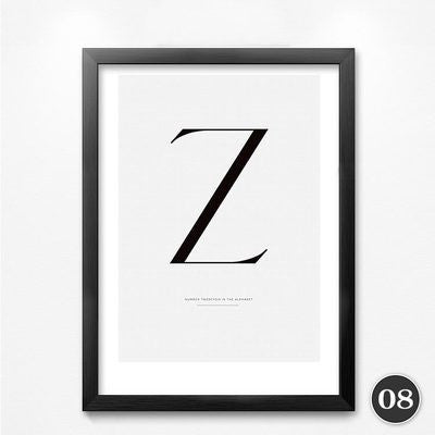 Nordic Minimalist Character Elk Scenery Unframed Canvas Wall Art | Octo Treasures