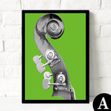 Oil Painting Canvas Musical Instruments Wall Art Decoration Painting Home Decor Modern Wall Picture For Living Room No Frame | Octo Treasures