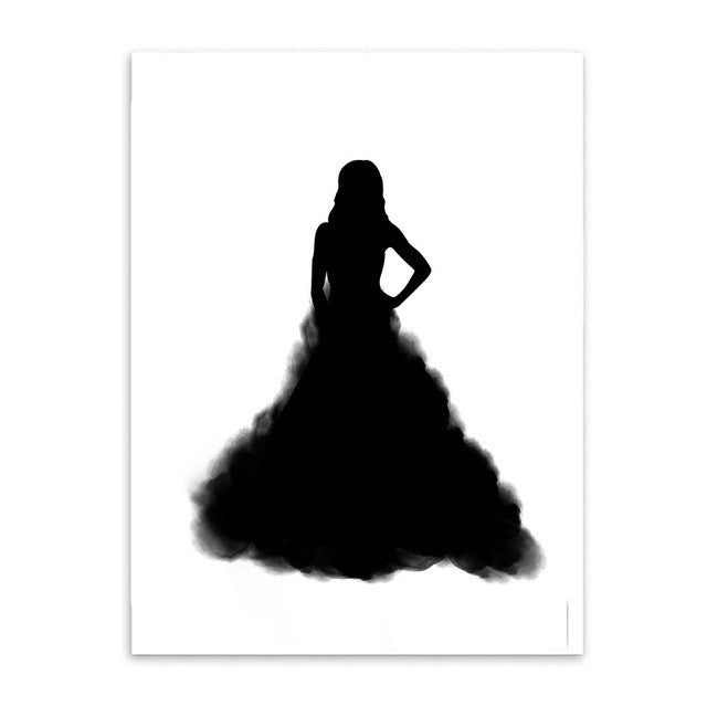 Nordic Minimalism Canvas Prints Unframed Wall Decor | Octo Treasures