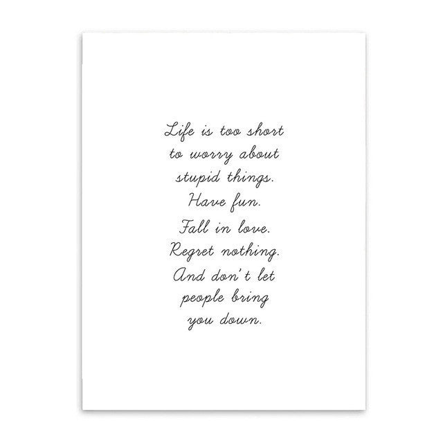 Nordic Minimalism Canvas Prints Unframed Wall Decor | Octo Treasures