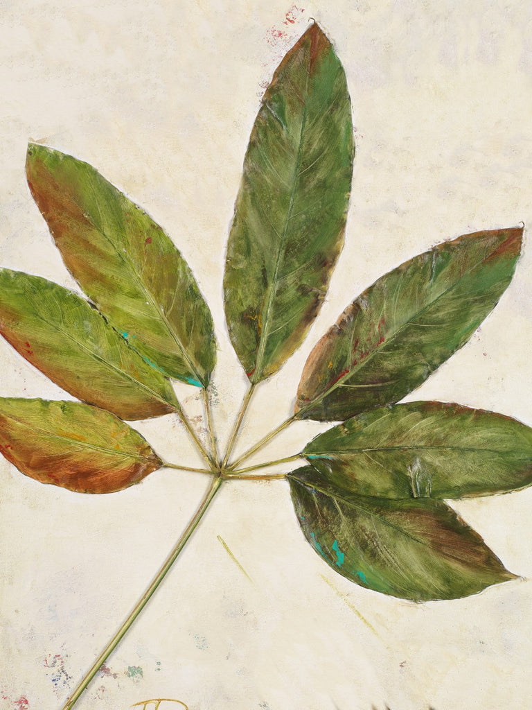 Tree leaf foliage oil painting canvas prints wall art home decor decorative pictures green posters for living room cuadros | Octo Treasures