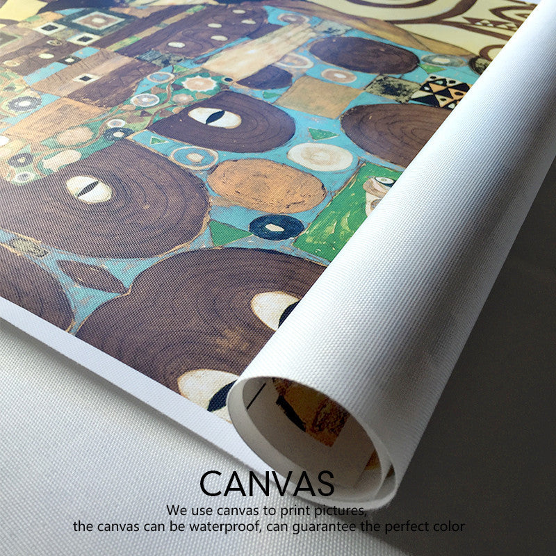 Tree leaf foliage oil painting canvas prints wall art home decor decorative pictures green posters for living room cuadros | Octo Treasures