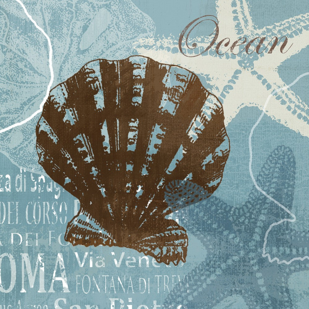 sea Canvas art blue Starfish seashell silhouette cuadros modernos  canvas pictures for bedroom wall pictures abstract painting | Octo Treasures