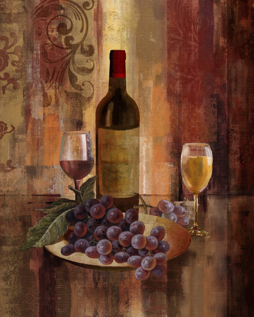 Wine grape painting Still life canvas wall art home decor cuadros modernos for living room cuadros posters and prints picture | Octo Treasures