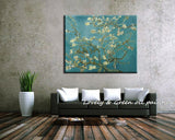 1 Panel Blossoming Almond Tree By Vincent Van Gogh Unframed Wall Art Canvas | Octo Treasures