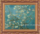 1 Panel Blossoming Almond Tree By Vincent Van Gogh Unframed Wall Art Canvas | Octo Treasures