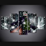 5 Panel Joker DC Comics Framed Wall Canvas Art | Octo Treasures