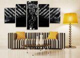 5 Panel Sons of Anarchy The Gunners Framed Wall Canvas Art | Octo Treasures