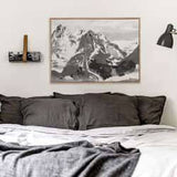 1 Panel Cloud Peak Unframed Modern Wall Canvas | Octo Treasures