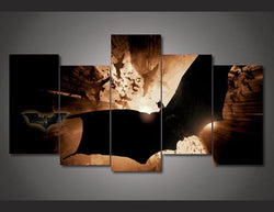 5 Panel Nachalo Batman Begins Framed Wall Canvas Art | Octo Treasures