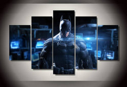 5 Panel Batman Movie Framed Wall Canvas Art | Octo Treasures