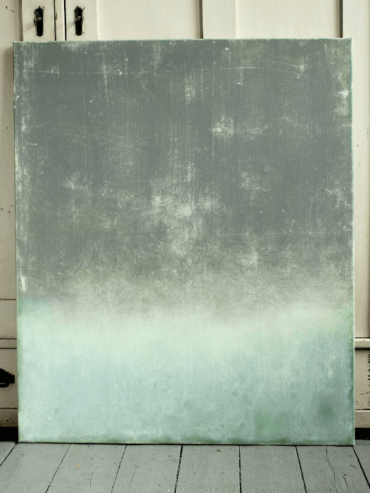 Silent Green Framed Wall Painting By Christian Hetzel | Octo Treasures