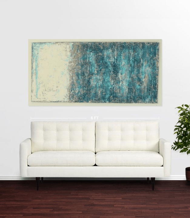Wall Impressions No. 19 Framed Wall Painting By Christian Hetzel | Octo Treasures